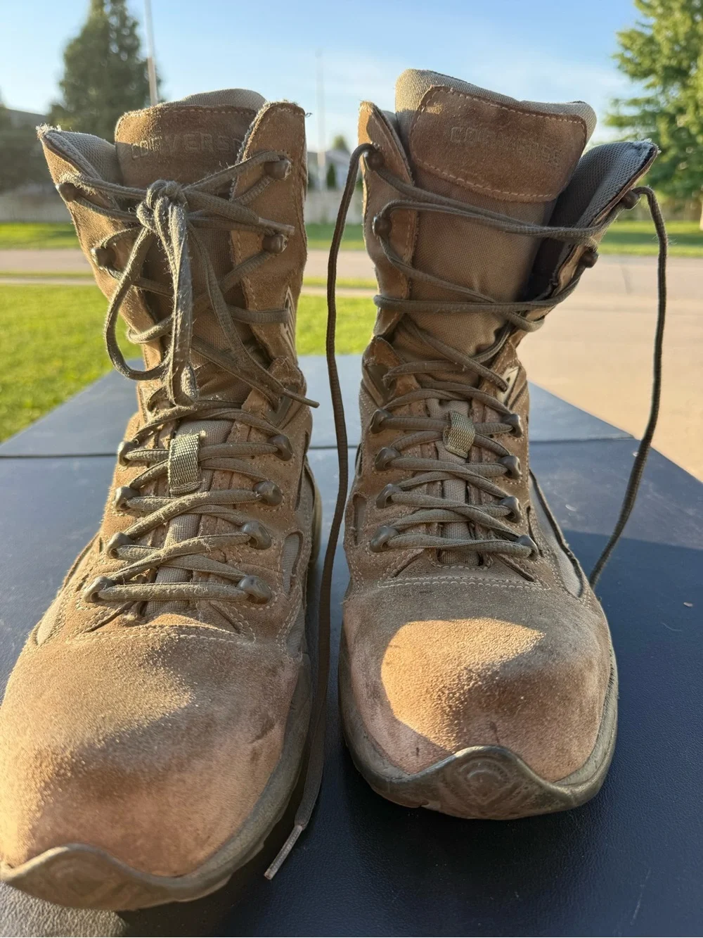 Converse Tactical Desert Tan 8” Boots – ASTM F2413-05 – Style ASW F2613-05